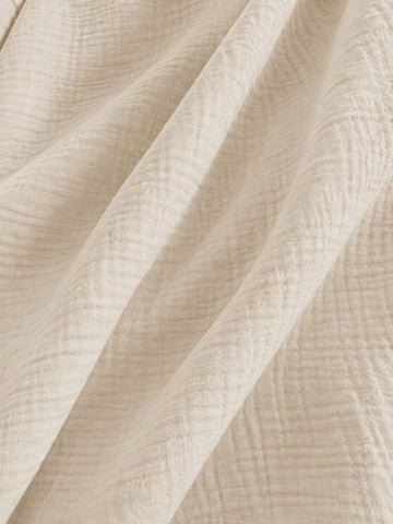 Mk Collection Muslin Fitted 50x90cm Side bed Sheets - 2pcs Fitted