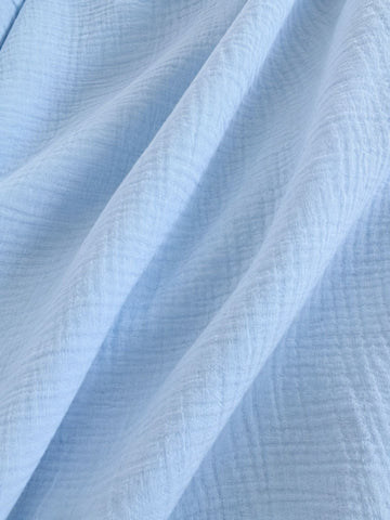 Mk Collection Muslin Fitted 50x90cm Side bed Sheets - 2pcs Fitted