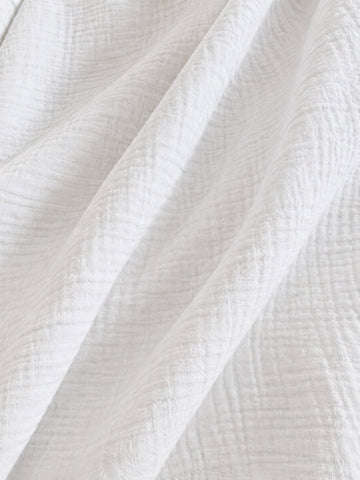 Mk Collection Muslin Fitted 50x90cm Side bed Sheets - 2pcs Fitted