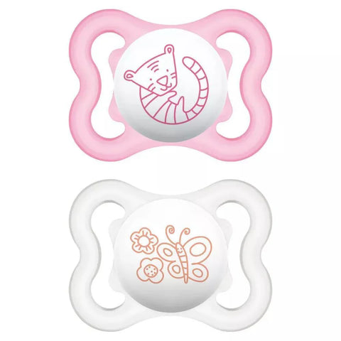 MAM - MAM air silicone soother 2-6m 2-pcs - Mari Kali Stores Cyprus